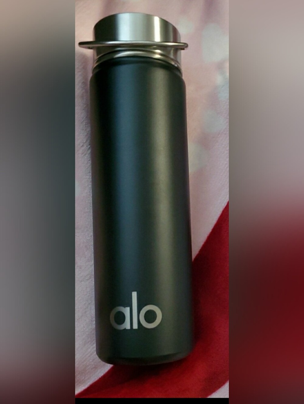 New Condition 💗💠Alo Stainless Steel Water Bottle - Black